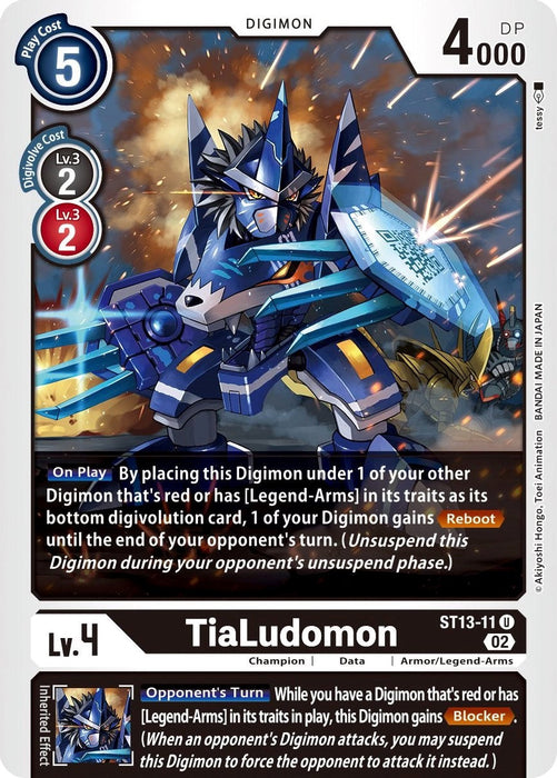 TiaLudomon [ST13-11] [Starter Deck: Ragnaloardmon] - Just $0.09! Shop now at Retro Gaming of Denver