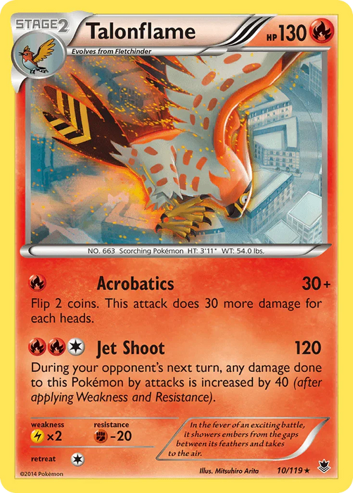 Talonflame (10/119) [XY: Phantom Forces] - for just $0.20! 