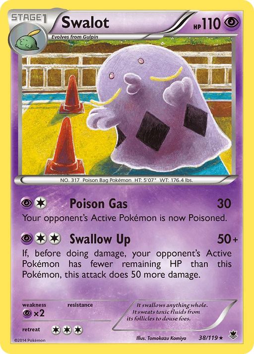 Swalot (38/119) [XY: Phantom Forces] - for just $0.60! 