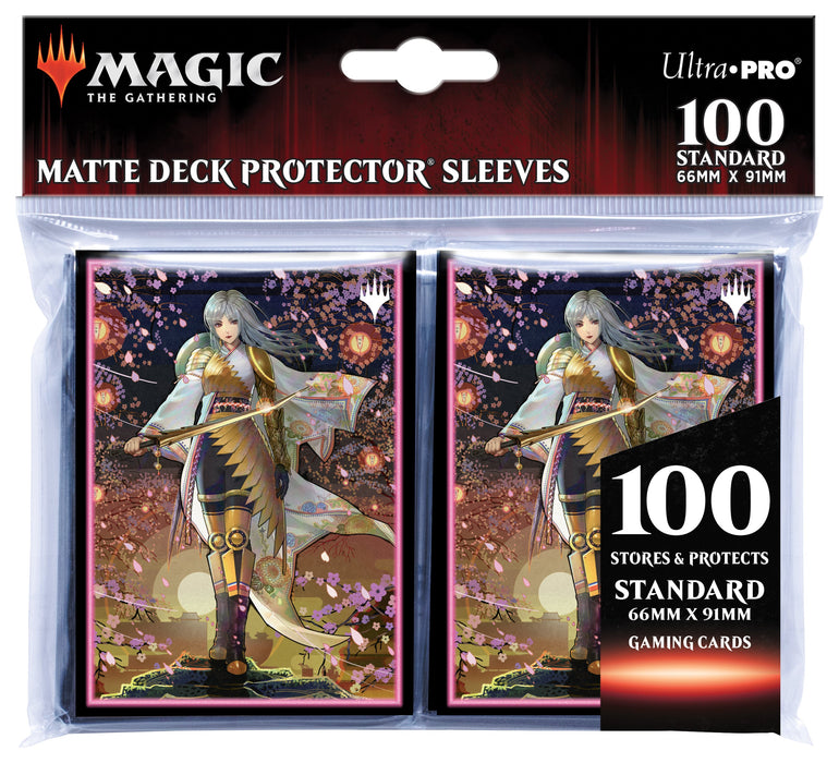 Ultra PRO: Standard 100ct Sleeves - Kamigawa Neon Dynasty (The Wandering Emperor) - Just $0! Shop now at Retro Gaming of Denver