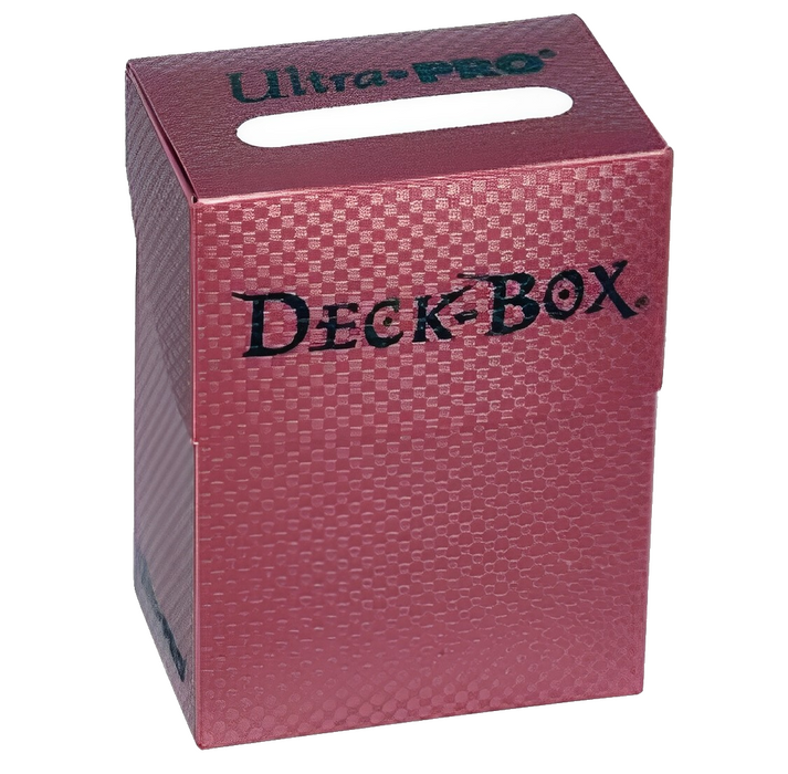 Ultra PRO: Deck Box - Textured (Cranberry Ice) - for just $0! 