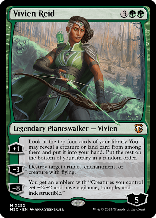 Vivien Reid (M3C-252) - Modern Horizons 3 Commander - for just $0.11! 