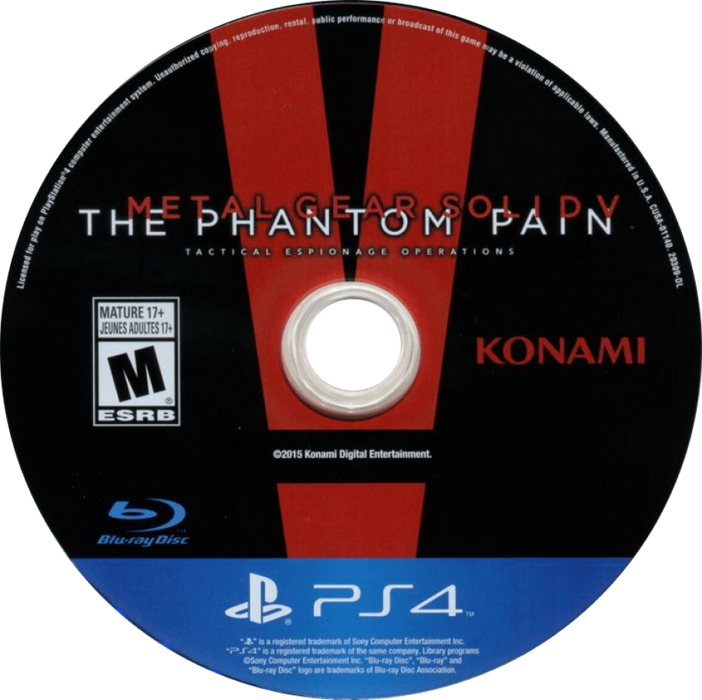 Metal Gear Solid V: The Phantom Pain – PlayStation 4 (PS4) - for just $0! 