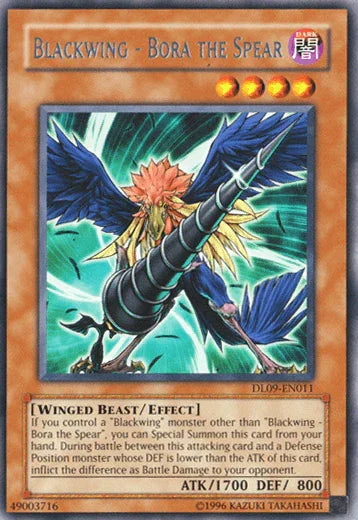 Blackwing - Bora the Spear (Silver) [DL09-EN011] Rare - for just $6.40! 