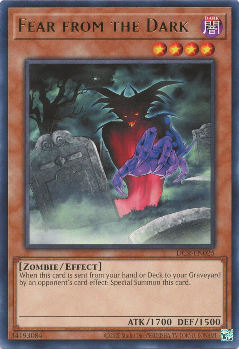 Fear from the Dark (25th Anniversary) [DCR-EN025] Rare - for just $0.20! 