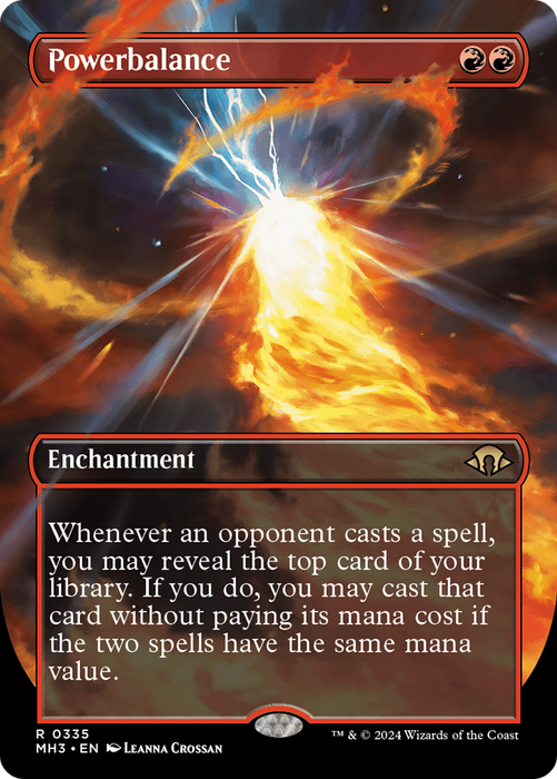 Powerbalance (Borderless) (MH3-335) - Modern Horizons 3 (Borderless) - for just $0.15! 