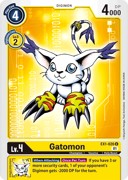 Gatomon [EX1-026] [Classic Collection] - Just $0.09! Shop now at Retro Gaming of Denver