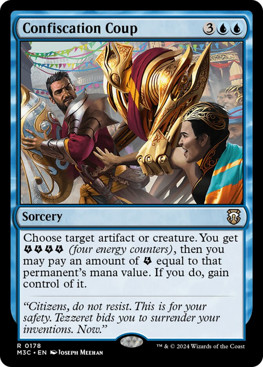 Confiscation Coup (Ripple Foil) [Modern Horizons 3 Commander] - Just $0.10! Shop now at Retro Gaming of Denver