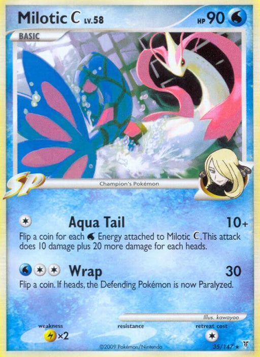 Milotic C (35/147) (Theme Deck Exclusive) [Platinum: Supreme Victors] - for just $5.05! 