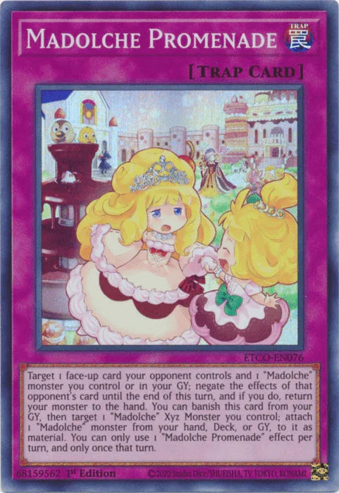 Madolche Promenade [ETCO-EN076] Super Rare - for just $0.75! 