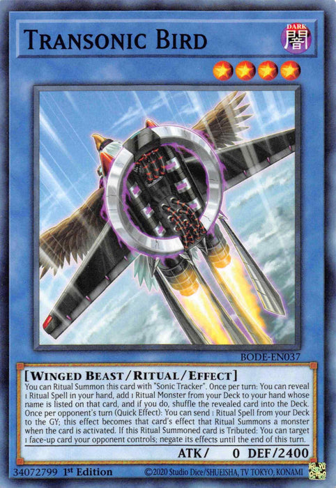 Transonic Bird [BODE-EN037] Common - for just $0.10! 