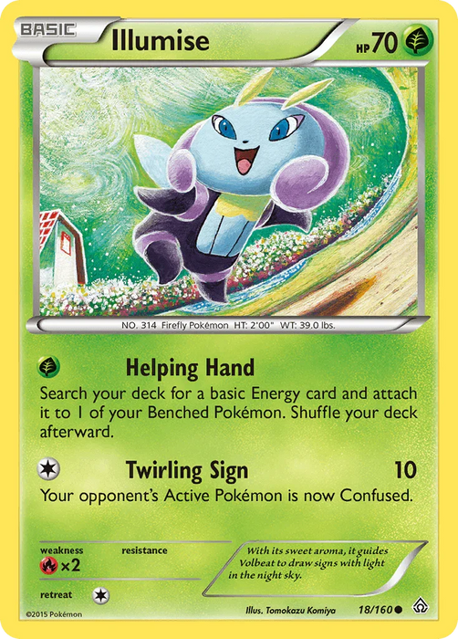 Illumise (18/160) [XY: Primal Clash] - for just $0.15! 