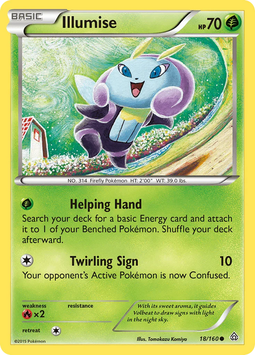 Illumise (18/160) [XY: Primal Clash] - for just $0.15! 