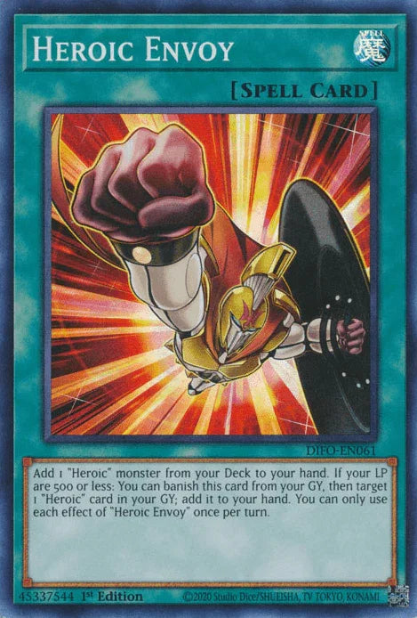 Heroic Envoy [DIFO-EN061] Super Rare - for just $0.10! 