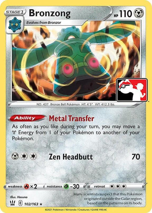 Bronzong (102/163) [Prize Pack Series One] - for just $0.15! 