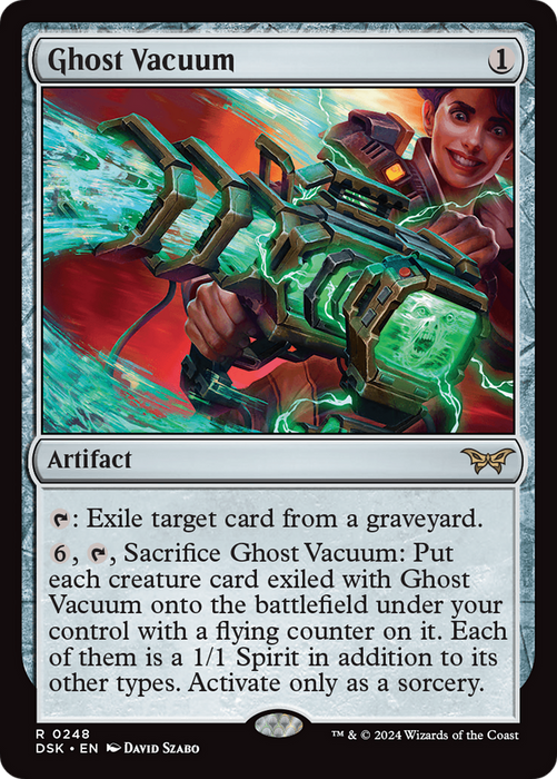 Ghost Vacuum (DSK-248) - Duskmourn: House of Horror - for just $1.34! 