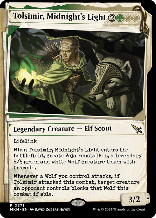 Tolsimir, Midnight's Light (MKM-371) - Murders at Karlov Manor: (Showcase) - for just $0.06! 