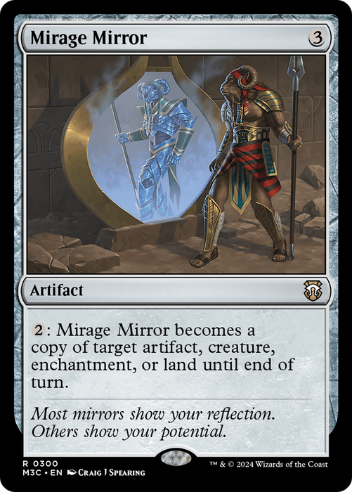 Mirage Mirror (M3C-300) - Modern Horizons 3 Commander - for just $0.14! 