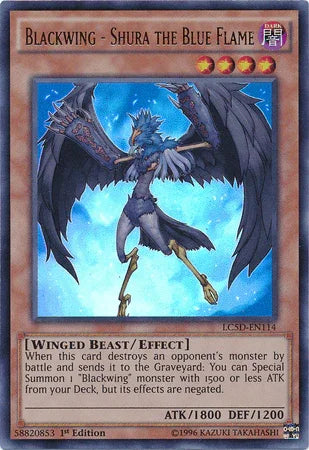 Blackwing - Shura the Blue Flame [LC5D-EN114] Ultra Rare - for just $10.35! 