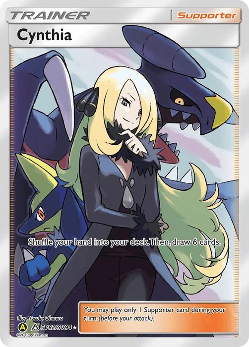 Cynthia (SV82/SV94) [Sun & Moon: Hidden Fates - Shiny Vault] - for just $73.70! 