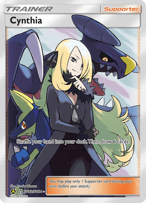 Cynthia (SV82/SV94) [Sun & Moon: Hidden Fates - Shiny Vault] - for just $59.50! 