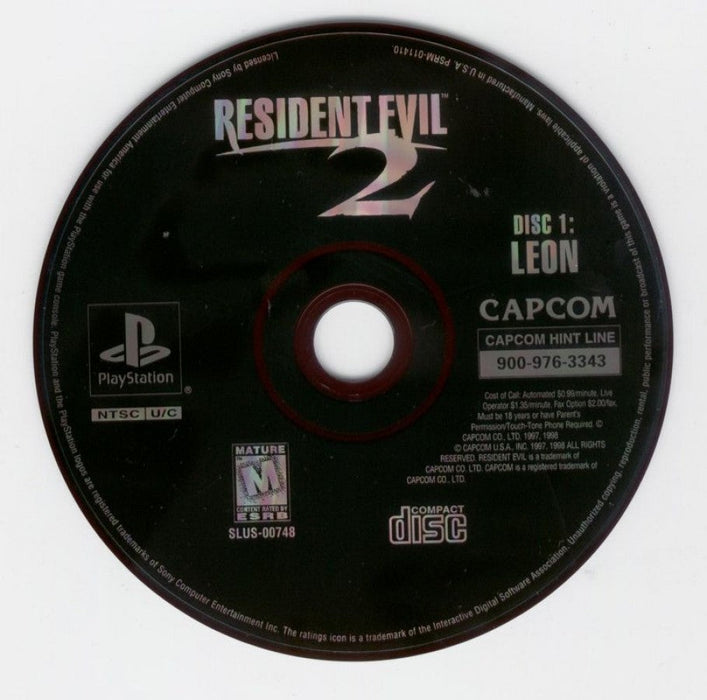 Resident Evil 2 [Greatest Hits] – PlayStation 1 (PS1) - for just $0! 