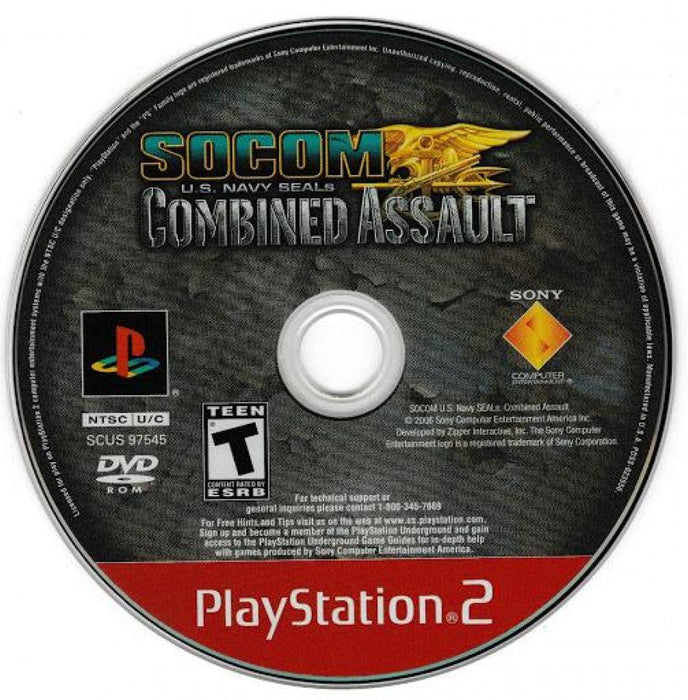 SOCOM: U.S. Navy Seals Combined Assault [Greatest Hits] – PlayStation 2 (PS2) - for just $0! 