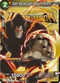 Great Ape Son Goku, Saiyan Instincts (DB1-064) [Tournament Promotion Cards] - for just $0.90! 