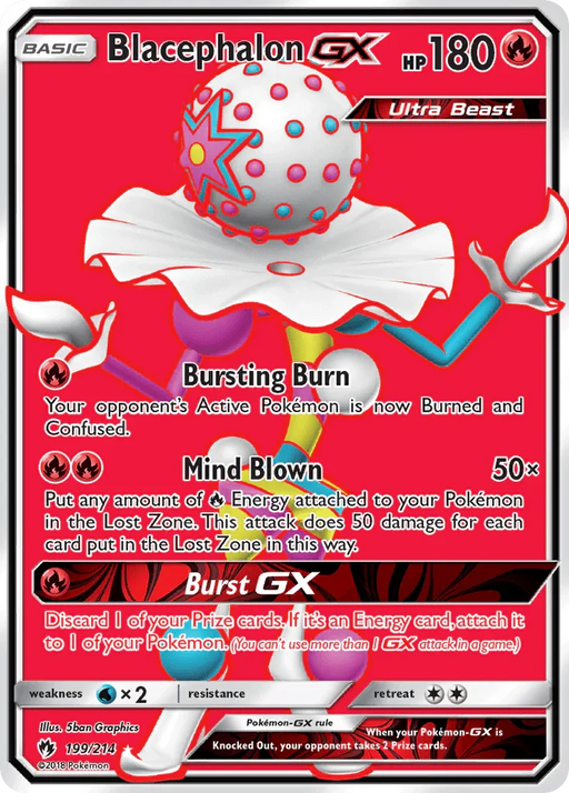 Blacephalon GX (199/214) [Sun & Moon: Lost Thunder] - for just $11.20! 
