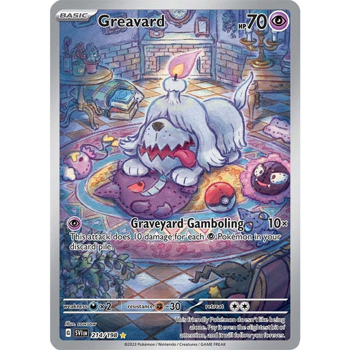 Greavard (214/198) [Scarlet & Violet: Base Set] - Just $1.90! Shop now at Retro Gaming of Denver