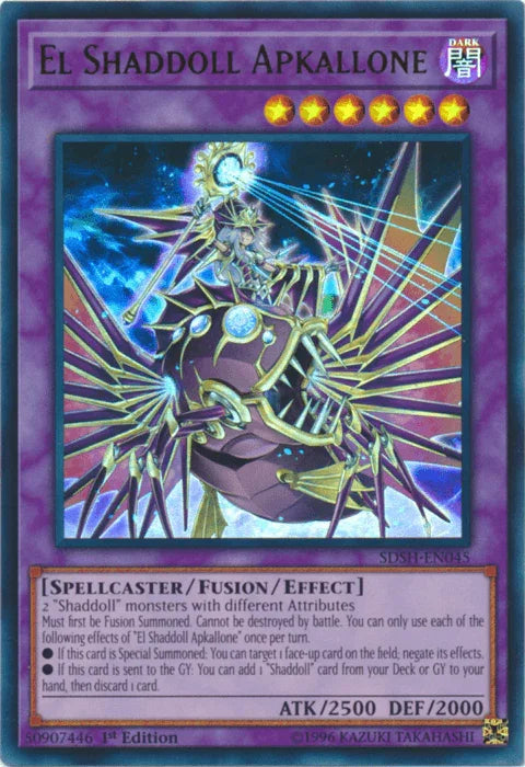 El Shaddoll Apkallone [SDSH-EN045] Ultra Rare - for just $0.20! 