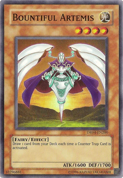 Bountiful Artemis [DR04-EN200] Super Rare - for just $16.50! 