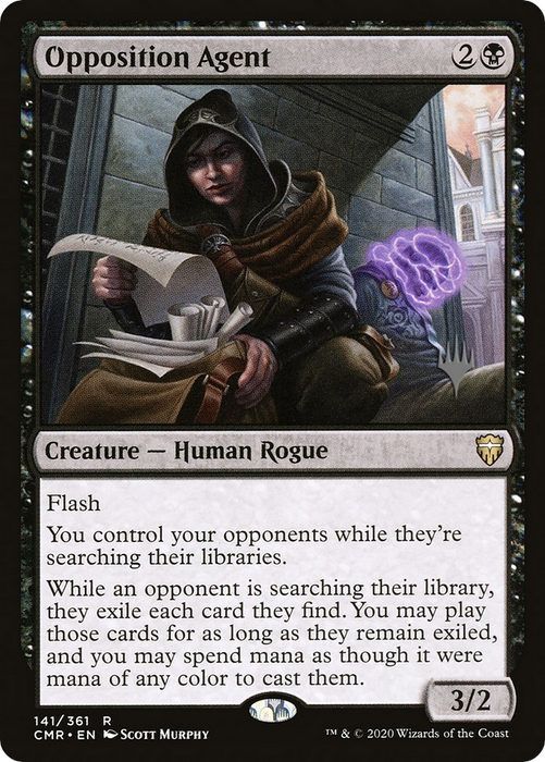 Opposition Agent (PPMKM-141) - Commander Legends Promos - for just $10.14! 
