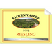 Elocin Valley Riesling Single Self Adhesive Label - License and Royalty Free for Film Use - for just $3! 