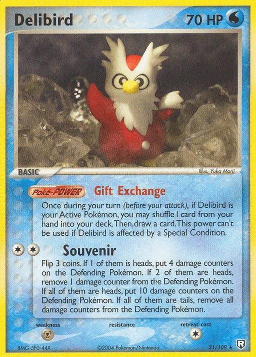 Delibird (21/109) [EX: Team Rocket Returns] - for just $7.15! 