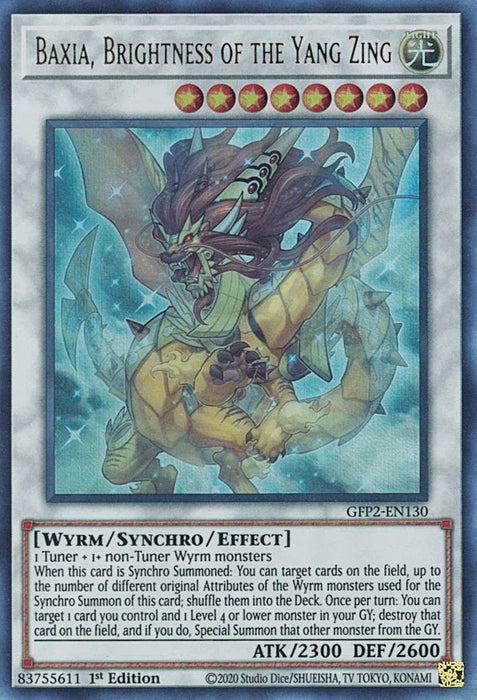 Baxia, Brightness of the Yang Zing [GFP2-EN130] Ultra Rare - for just $0.10! 