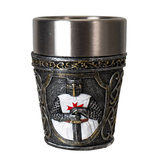 Medieval Knight Shot Glass - White - for just $6.99! 