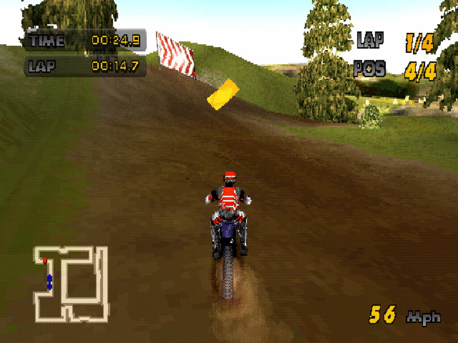 Motocross Mania – PlayStation 1 (PS1) - for just $3.99! 