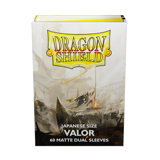 Dragon Shield: Japanese Size 60ct Sleeves - Valor (Dual Matte) - Just $0! Shop now at Retro Gaming of Denver