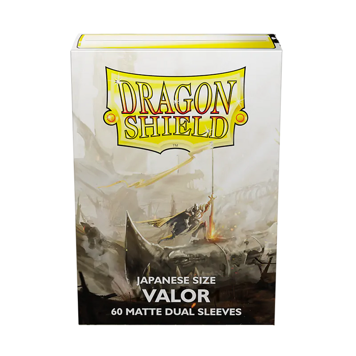 Dragon Shield: Japanese Size 60ct Sleeves - Valor (Dual Matte) - Just $0! Shop now at Retro Gaming of Denver