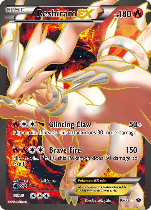 Reshiram EX (95/99) [Black & White: Next Destinies] - for just $71.35! 