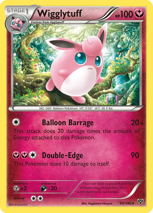 Wigglytuff (90/146) [XY: Base Set] - for just $0.60! 