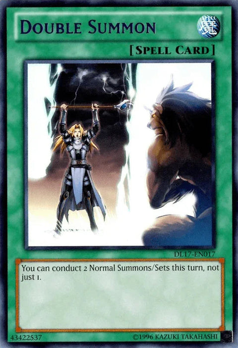 Double Summon (Purple) [DL17-EN017] Rare - for just $1.10! 