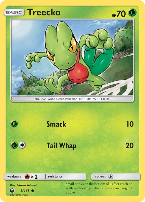 Treecko (8/168) [Sun & Moon: Celestial Storm] - for just $0.15! 