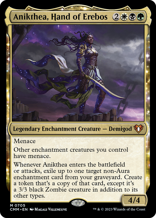 Anikthea, Hand of Erebos (CMM-705) - Commander Masters: (enchantment) Foil - for just $1.84! 