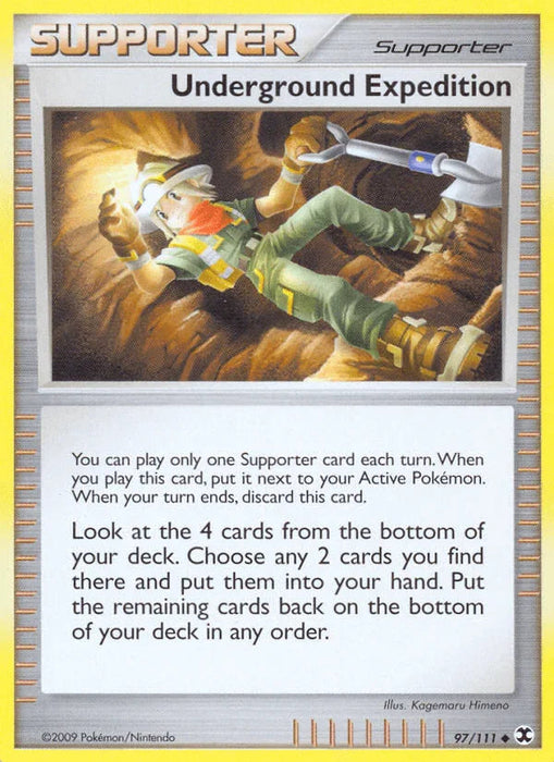 Underground Expedition (97/111) [Platinum: Rising Rivals] - for just $0.15! 