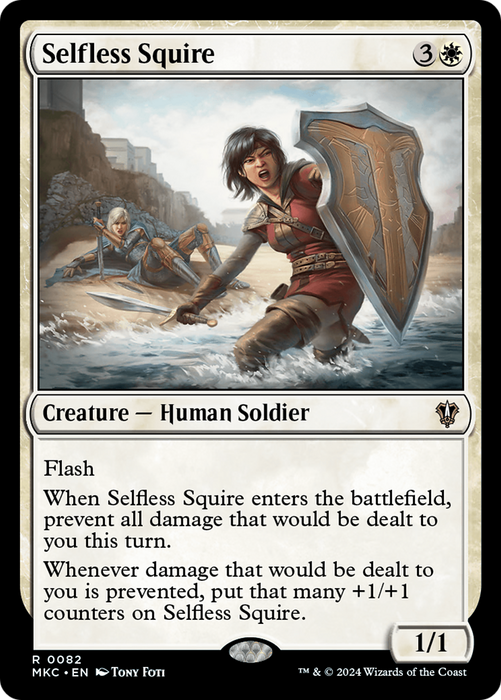 Selfless Squire (MKC-082) - Murders at Karlov Manor Commander - for just $0.12! 
