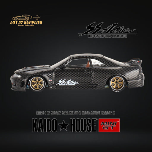 (Pre-Order) Mini GT x Kaido House Nissan Skyline GT-R (R33) Active Carbon R 1:64 KHMG116 - Just $24.99! Shop now at Retro Gaming of Denver