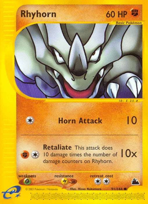 Rhyhorn (91/144) [Skyridge] - for just $3.90! 