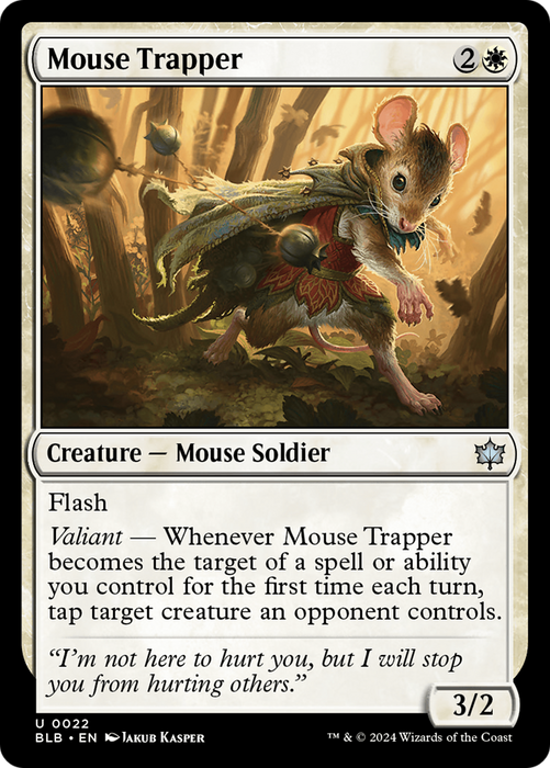 Mouse Trapper (BLB-022) - Bloomburrow - for just $0.05! 